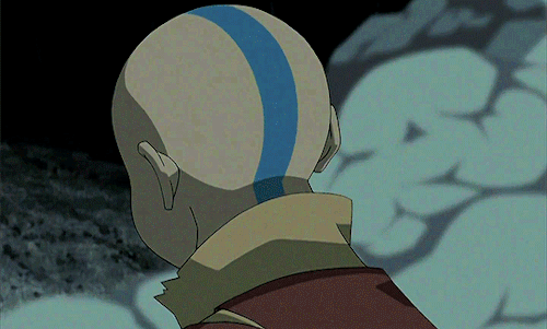 atladescribed:captainpoe:Avatar - The Last Airbender, 1x13 - The Blue Spirit[ID: 10 gifs of Zuko and