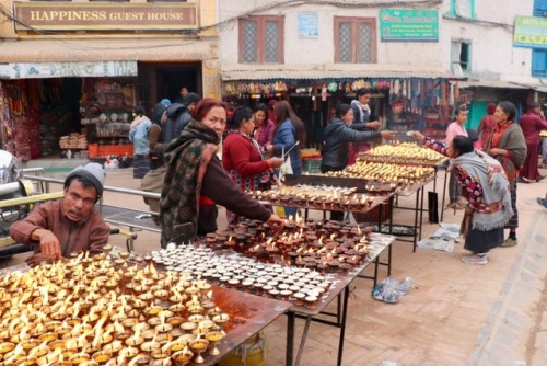 Types Of Offering: Butter Lamps Flames, or light, illuminate wisdom and the path of dharma to lead u