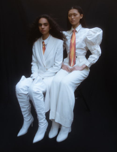 pocmodels:  isis Jimenez and Suyu Huang by