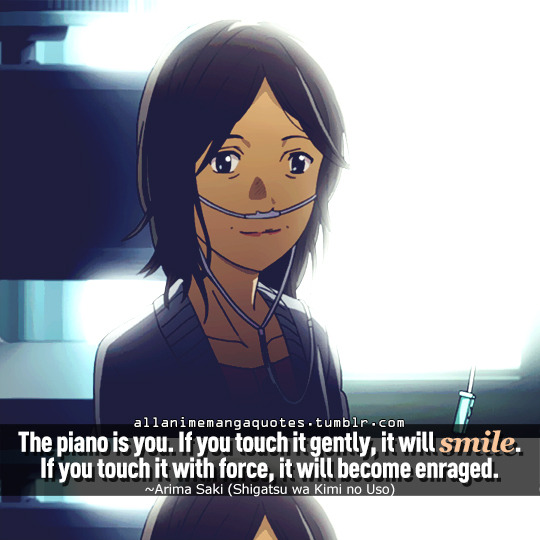 Frases de Anime - • Shigatsu wa Kimi no Uso Primo