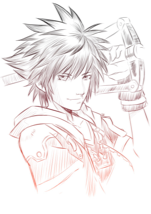 xmasterdelux:  Sora - kingdom hearts - drawinghttps://www.facebook.com/deluxdrawings/Follow us on Twitter :D@DeluxDrawing