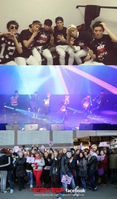 Fyteensontop:   Teen Top World Tour “High Kick” In Europe 러시아 공연을