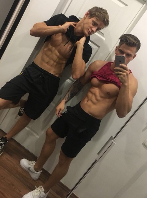 piermy70: roblovescock: bromancingbros: Mom said you can spend the night Fuuuuuuuck Very nice for
