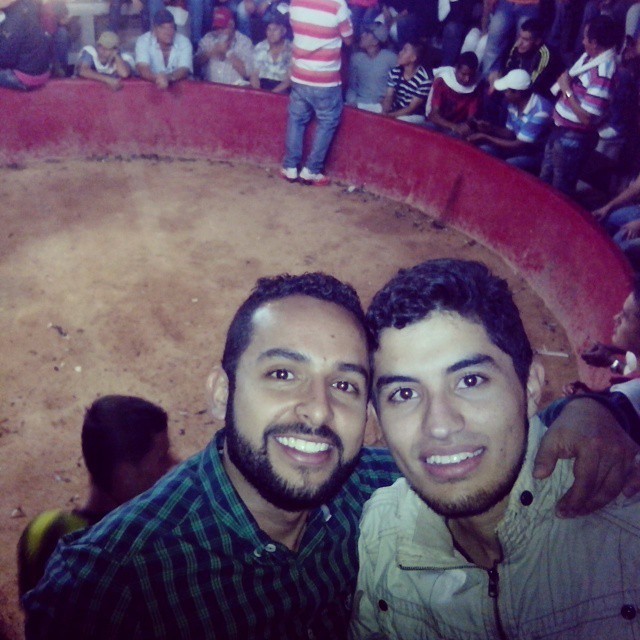 Con uno de mis amores de la vida. Aunque la foto es de ayer. Jajajajaaajj -jueputaparicoquesepaso-