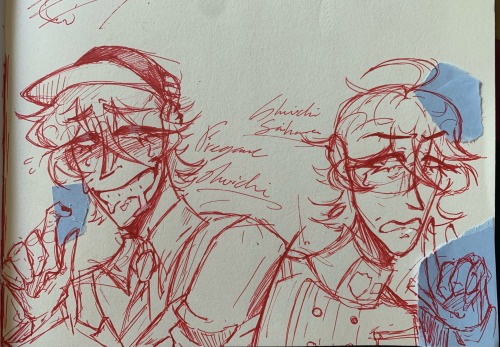 Wow My First Time Properly Drawing Shuichi Since 2018 Or Something