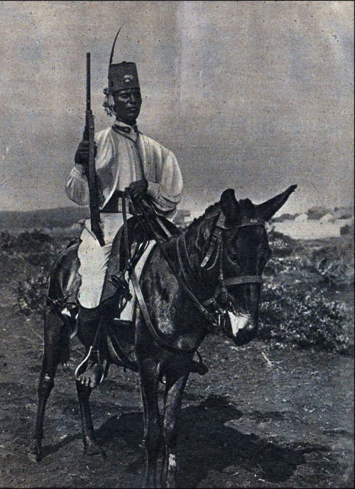 viktor-sbor:Mounted Askari - Auxiliary troops for Italy 1915 Hilfstruppe der Italiener