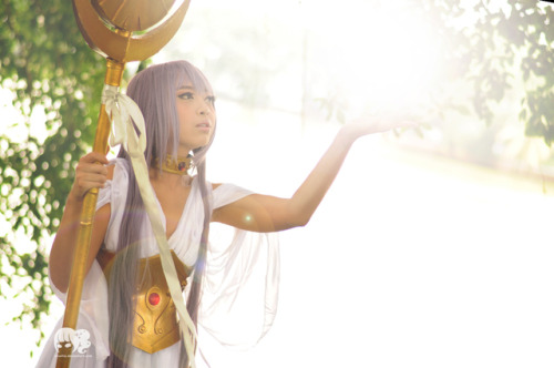 Sasha ~ Lost Canvasclick the photo to see moreDream cosplay since Saint Seiya is one of my fave anim