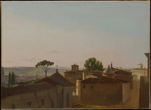 View on the Quirinal Hill, Rome by Simon Denis, European PaintingsThe Whitney Collection, Gift of Wh