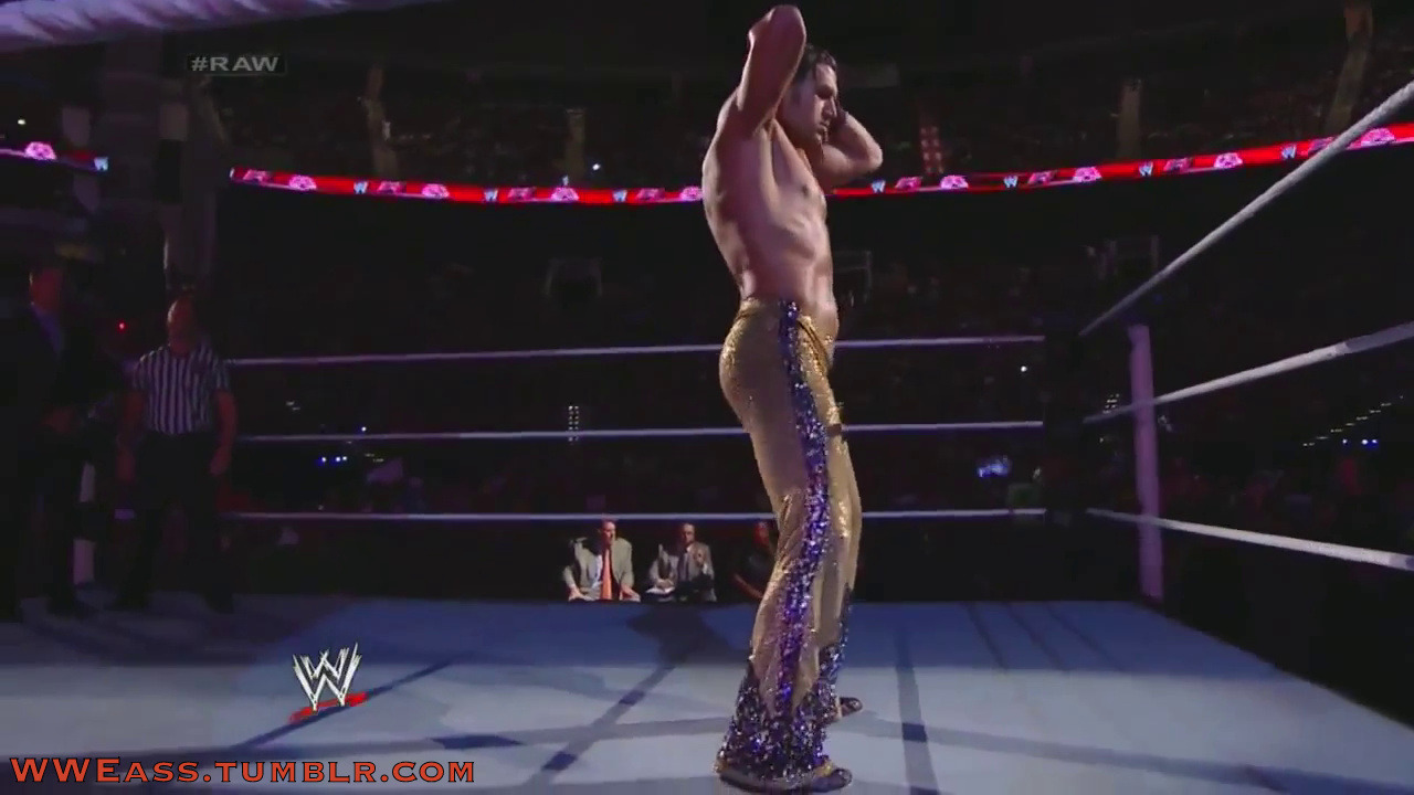 wweass:  WWEass Caps - Monday Night Raw: 07/28/14 Fandango’s pants were riding