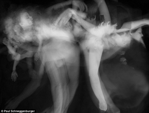 lite by candle, long exposure of sleeping couples