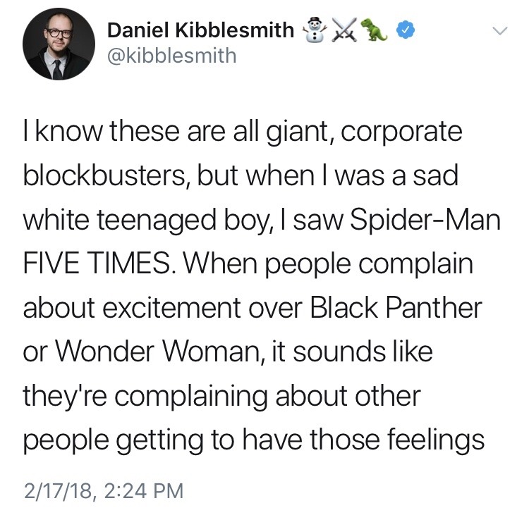reverseracism:  A Top Tier Tweet.   I’d also like to add, I saw an enormous amount