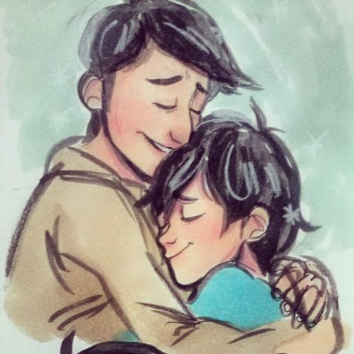 tigeer-lily:quick hidashis i did in class