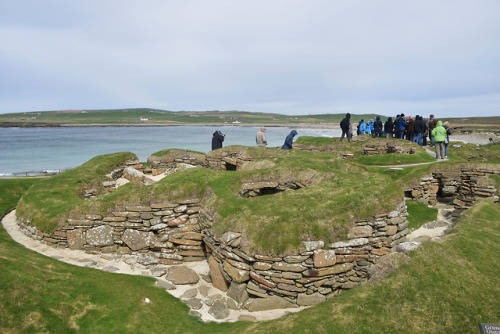 on-misty-mountains: Skara Brae, Prehistoric Village, Neolithic settlement on the Bay of Skaill,