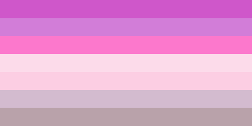 inkbutch: I ended up using my nb lesbian flag, @fuccislidez trans lesbian flag and @butchspace&lsquo