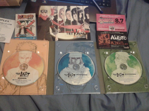 uzumakihyugahimawari:  It finally arrived this morning!!!!!!!!!!!!!!!!!!!!!!!! I am so HAPPY!!!! :’D Dubbed version on 4th November in France !!!! can’t wait ^_^
