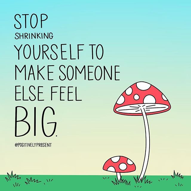 positivelypresent:  So small it’s like I’m not even here! 🍄😶 http://bit.ly/2RcsLgk