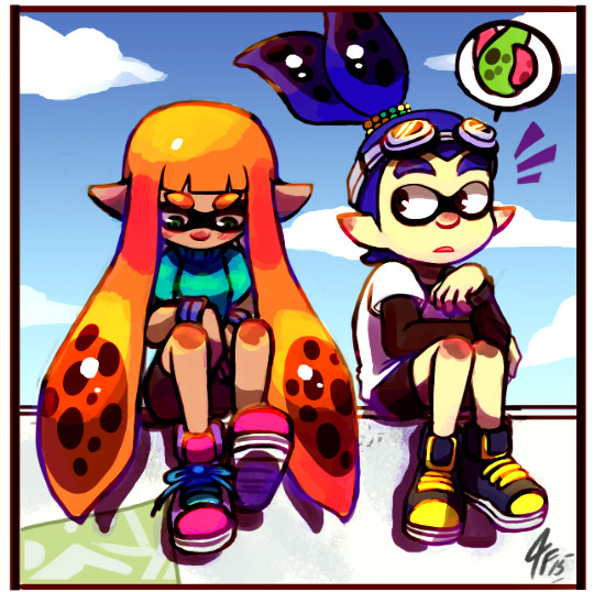 searching-for-bananaflies:  I like to think this is what inkling couples like to