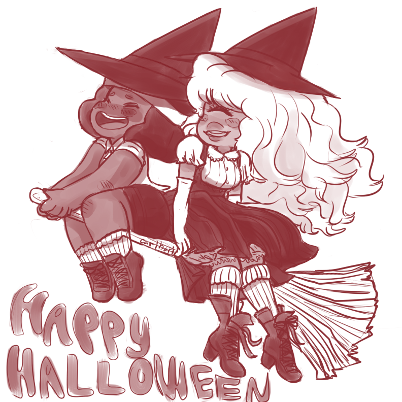lilboobiebutt:  more halloween arts 