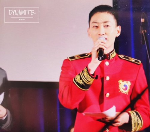 ★ 151224 Hyuk’s Military Band Performed At School Festival In Wonju And Hyuk Was The MC ~~ Finally
