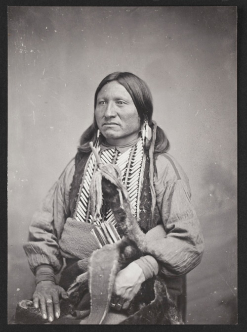 thebigkelu:Kiowa Chief Kicking Bird (Tene-Angpote) - Soule - 1868