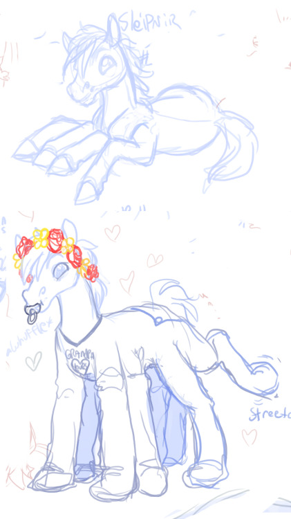 666hailsatanlol666:  uhmm Loki’s horsebaby in a onsie.  oh god so cute XD