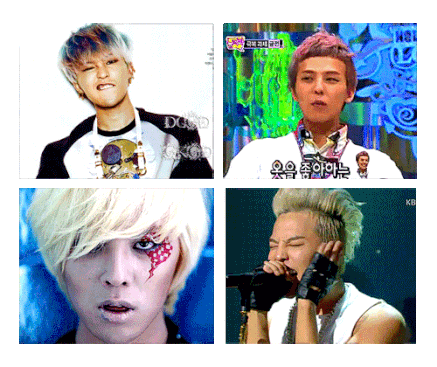 everything-korea:4/∞ of my favorite things about Kwon Jiyong: Never Ending Hairstyles 