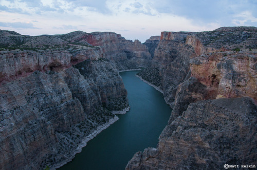 nolonelyroads: Bighorn Canyon at Dawn #1, Bighorn Canyon National Recreation Area, MT/WY