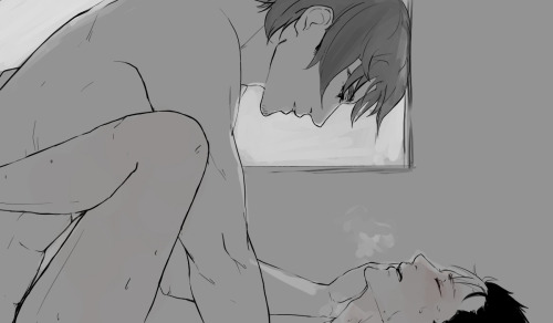 boniebelle-nsfw:  alpha and omega  