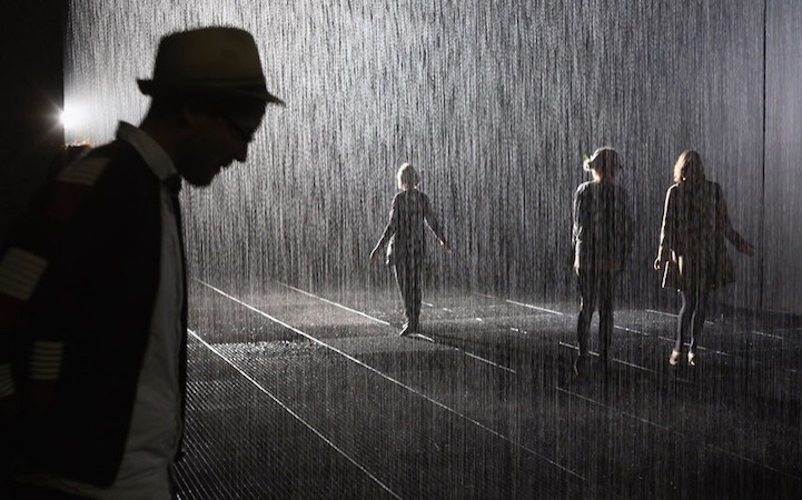 creativemornings:  This week marks the last week to check out the Rain Room, an installation