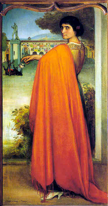 “Poema de Cordoba” by Julio Romero de Torres, 1913