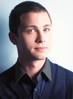 thinkingofchaos-deactivated2013:  Logan Lerman photographed by Michele Crowe 