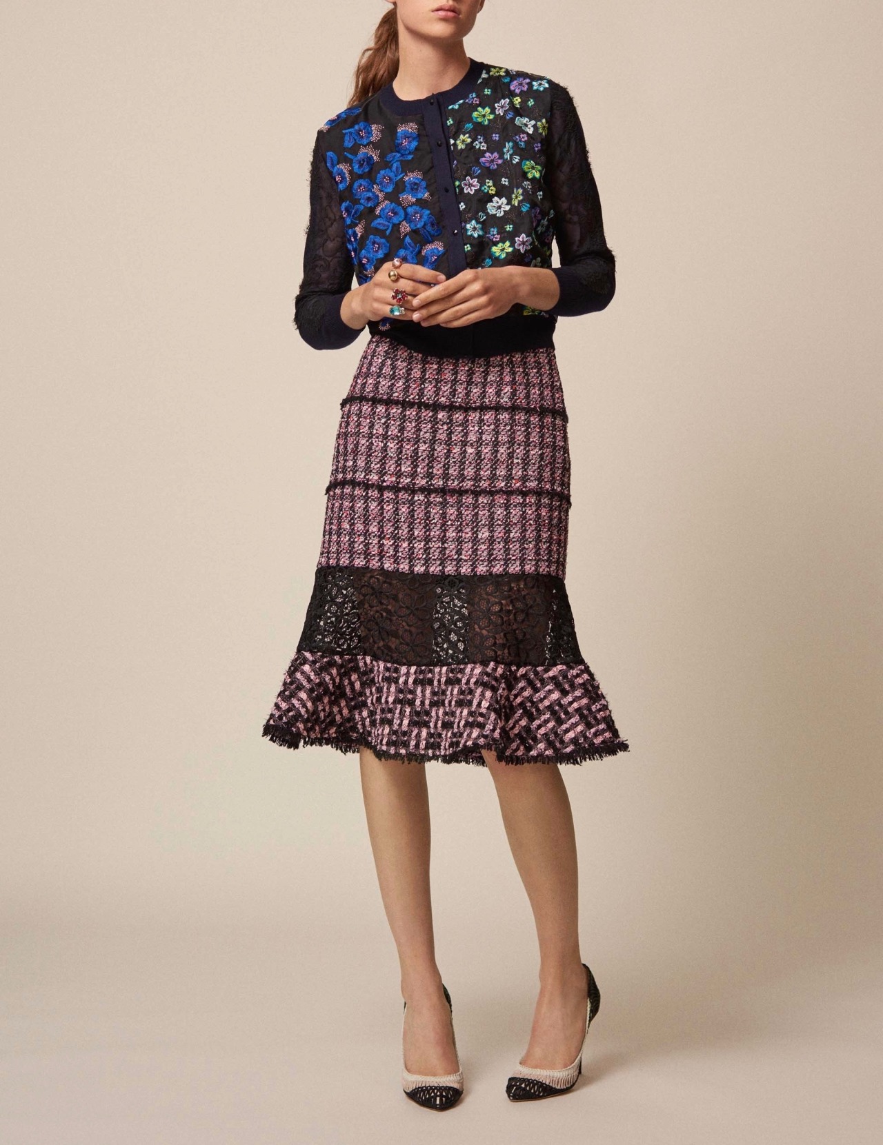 belleamira:  Florals Oscar de la Renta Resort 2017 