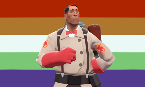 Medic from Team Fortress 2 is a monsterfucker!Requested by anon  