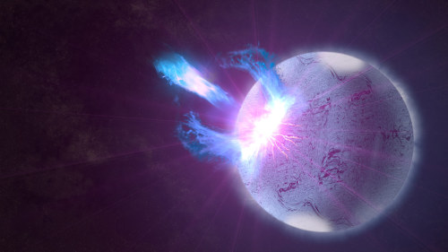 StarquakesSometimes a neutron star will undergo a glitch, a sudden small increase of its rotational 