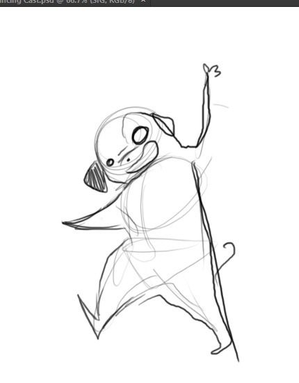 Tfw you want to dance to the song but also draw to it and then you just -