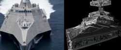 revoluciontrespuntocero:  El barco inspirado en ‘Star Wars’, el mayor fracaso de la Marina de EEUU: 37.000 millones de inversión y no funciona  Se dice pronto, pero la cifra es mareante: Estados Unidos lleva invertidos37.000 millones de dólares