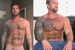 dadsboysbears:  dadsboysbears: Lots of Dads Boys Bears Musclebears Redheads Black Men (all over 18)         Follow me at Dads Boys Bears Reds Blacks.        