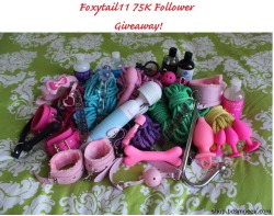 foxytail11:  GIVEAWAY HAS ENDEDthe winner