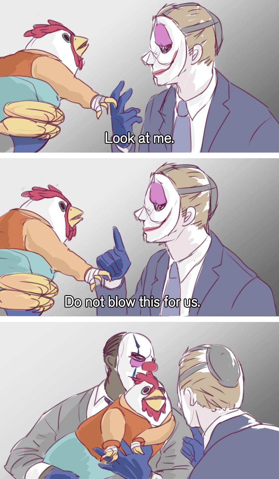 nikolaspascal:  i have alway wanted to do this but with Wolf, but I’m too lazy.