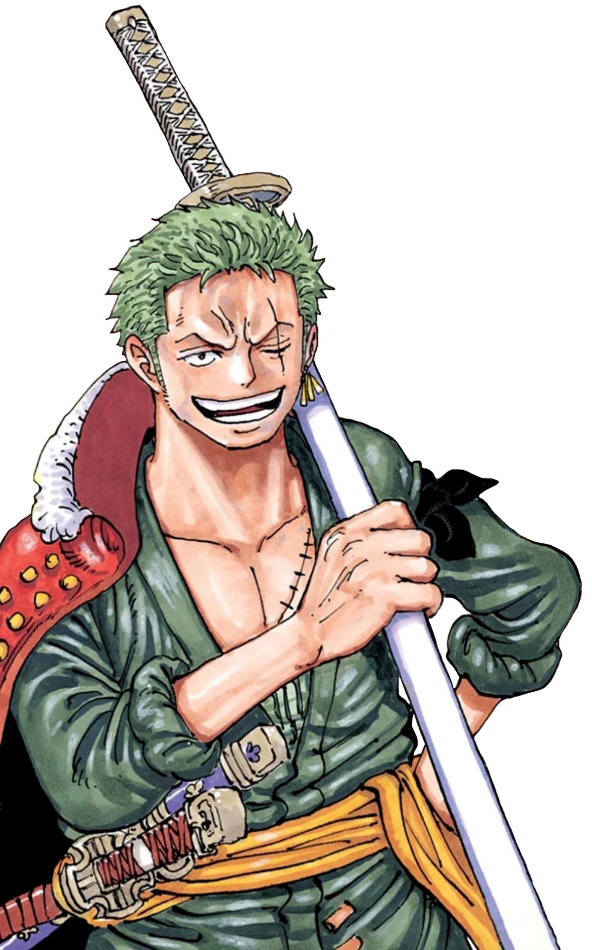 Roronoa Zoro From Colorspread 999 One Piece 999
