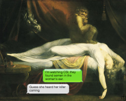 ifpaintingscouldtext:  Henry Fuseli | The Nightmare | 1781