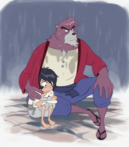 I just watched the Boy and the Beast for the first time. It was such a heartwarming movie!