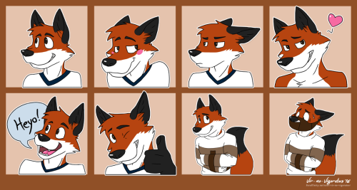 Ended up taking the weekend off, but here’s an update on that sticker set!