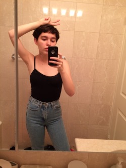 johnbaldesorry:  My nu jeans came… First