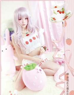 madmeido:  Strawberry Cream White Home Underwear ♡Discount