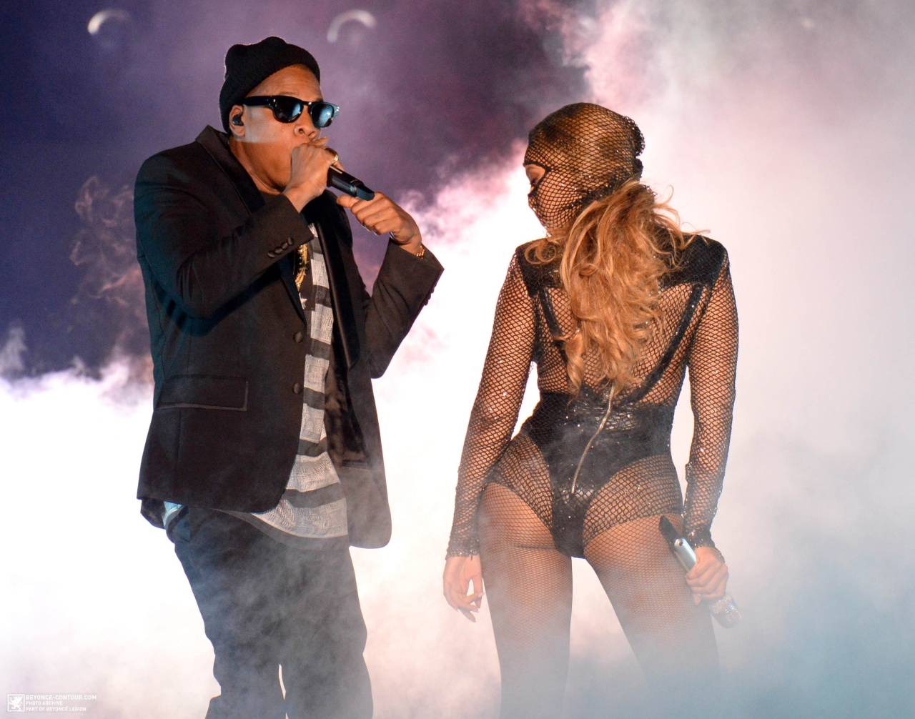 celebritynudesxx:  Beyonce On The Run Tour