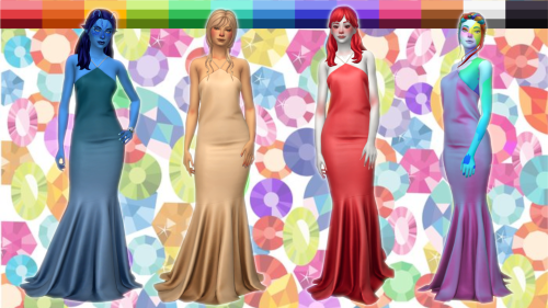 @sifix‘s Talise Dress in Jewl Refined, Eos Iridescents, Caterpillar Rave &amp; Eezo Shot U