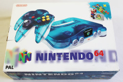 y2kaestheticinstitute:  ‘Ice Blue’ N64