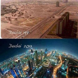 convolutedperceptions:  onenefes:  stay-human:  I keep seeing this picture and people being oh so impressed by it acting like Dubai’s Sheikhs are miracle workers or some shit. And all that skyline does is make me want to throw up. Do you understand