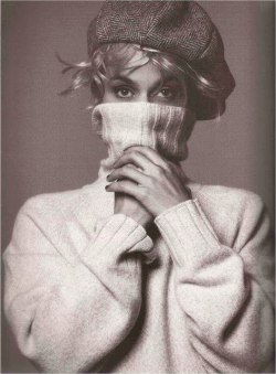 Floral-Mother-Of-God: Nastassja Kinski By Michel Comte Vogue Italia, November 1993